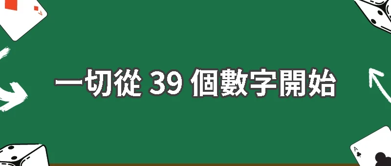 一切從 39 個數字開始：今彩539誕生的完整故事